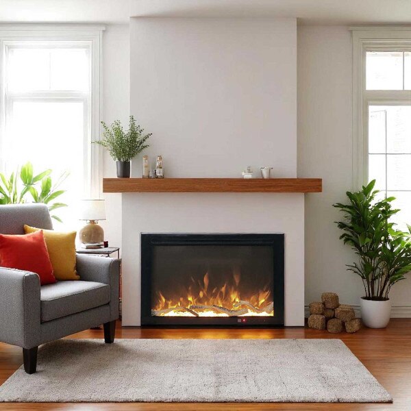 28" Built-in Electric Fireplace
